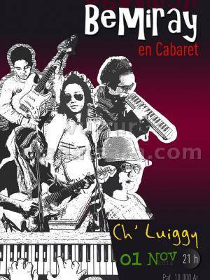 Bemiray en cabaret au Ch'Luiggy