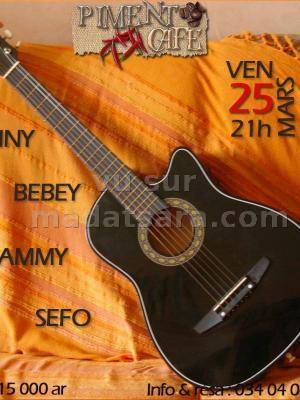 Benny, Bebey, Sammy et Sefo - Piment Café