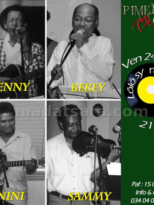 Benny‍ , Bebey‍ , Sammy‍ & Nini Kolibera‍ mihira Lolo sy ny tariny‍ - Piment Café Behoririka‍