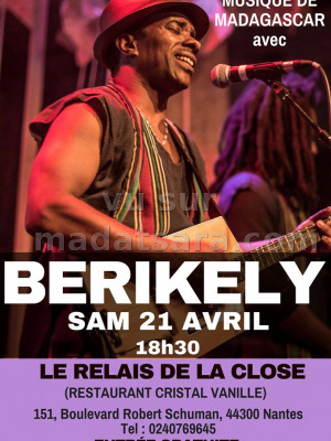Beri kely‍ en concert Relais de la Close Nantes