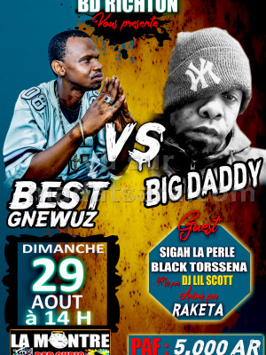 Best Gnewz‍ & Big Daddy - Sigah La Perle, Black Torssena - La Montre Bar Chris
