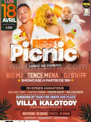 Best Picnic Tence Mena, Big MJ, Dj Sniff Villa Kalotody Andohanimandroseza