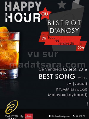 Best Song with Jai, My.Mmie, Maloyax - Happy hour Bistrot d'Anosy