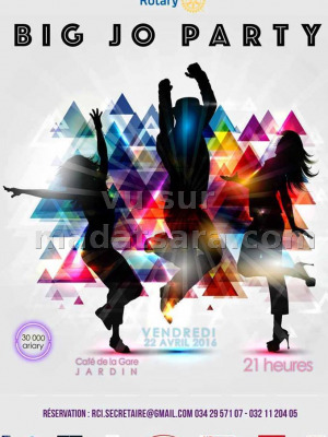 Big JO Party au Café de la gare Soarano
