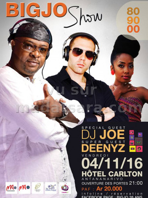 BIG JO‍ Show 80-90-00 - Carlton Madagascar‍ - guest : Deenyz‍ & Dj Joe