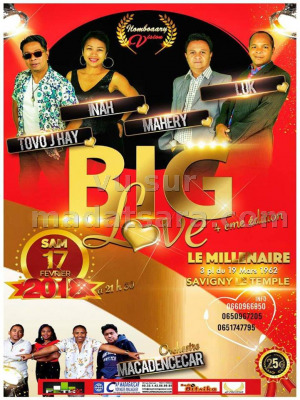Big love avec Tovo j'hay‍ , Inah‍ , Mahery‍,  Luk‍ & Macadencecar‍ - Le Millénaire‍