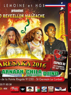 Big MJ‍, Arnaah‍, Vaiavy Chila‍ & Djino‍ - Grand réveillon malgache - Salon Firat Saint-Germain Les Corbeil‍