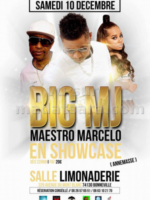 Big MJ‍ & Dj Maestro Marcello‍ en showcase La Limonaderie - Bonneville Anemasse France‍
