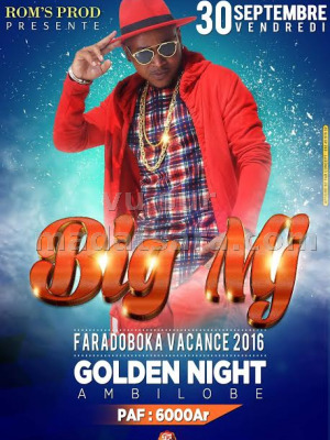 Big MJ‍ en concert Golden Night Ambilobe‍