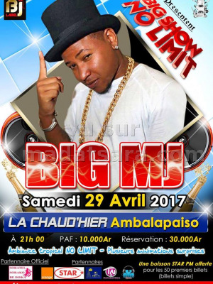 Big MJ‍ en concert La Chaud'Hier‍