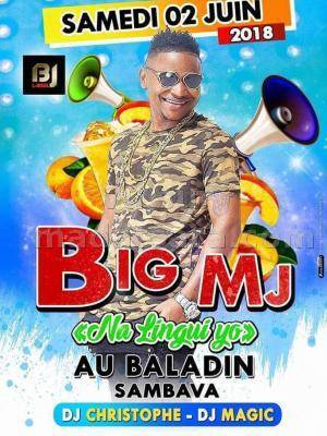 Big MJ en show case Baladin Sambava