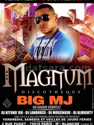 Big MJ‍ en showcase au #magnum