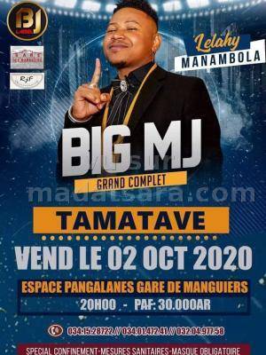 Big MJ grand complet Gare des Manguiers Espace Les Pangalanes Toamasina