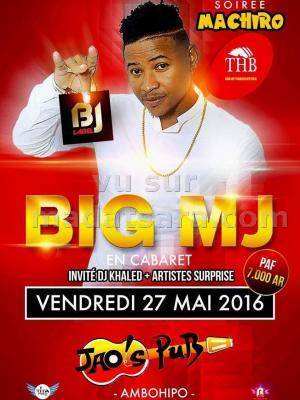 Big MJ - Soirée machiro au Jao's Pub