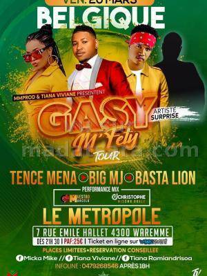 Big MJ, Tence Mena, Basta Lion - Salle Le Metropole Waremme