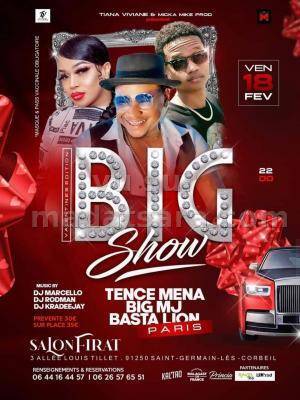 Big MJ, Tence Mena, Basta Lion Salon Firat Saint-Germain Les Corbeil
