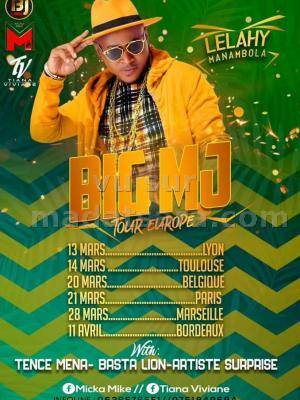 Big MJ tour europe
