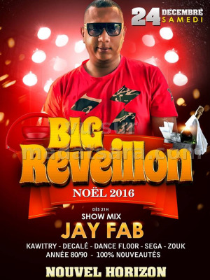 Big réveillon de Noel show mix avec Jay Fab au Nouvel Horizon Diégo-Suarez