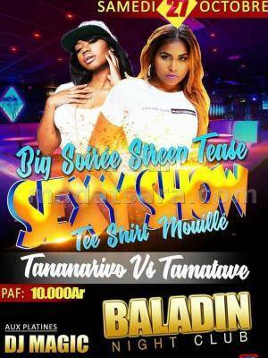 Big soirée strip tease Baladin Sambava