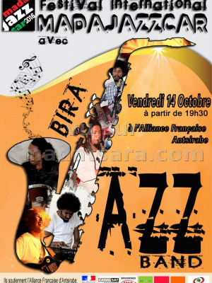 Bira Jazz Band‍ en concert à L'AF - Alliance Française d'Antsirabe‍ - Madajazzcar 2016