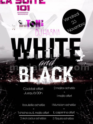 Black and white - La suite 101 Antaninarenina‍