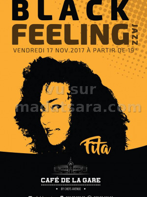 Black feeling avec Fita au Café de la Gare Soarano‍
