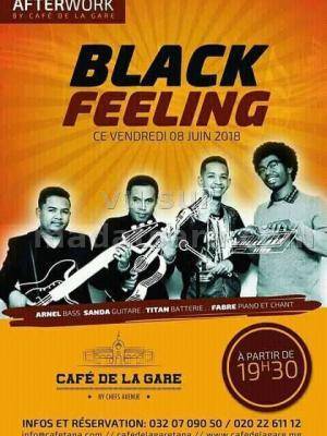 Black feeling Café de la Gare Soarano Arnel, Sanda Ranaivosoa, Titan Randriamasindrazana, Fabre