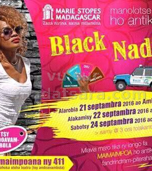 Black Nadia en concert ao Bekily