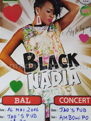 Black Nadia en concert au Jao's Pub Ambohipo