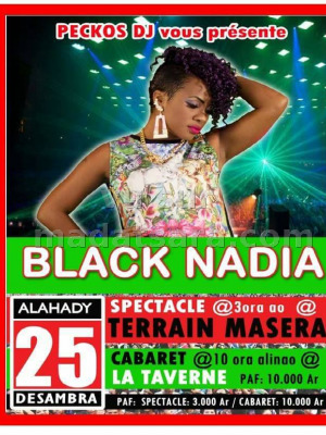 Black Nadia‍ en concert Terrain masera Manakara