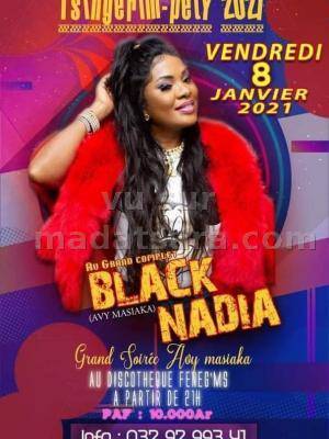 Black Nadia Fenegam's Fenerive Est Madagasikara
