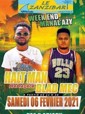 Blad Mec & Halt Man Discothèque Zanzibar