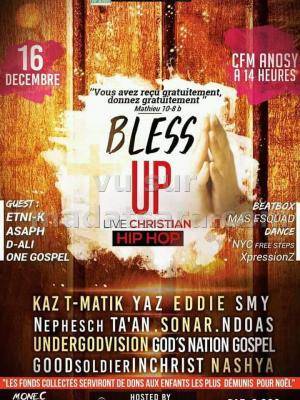 Bless up live christian CFM - Cercle Franco-Malgache