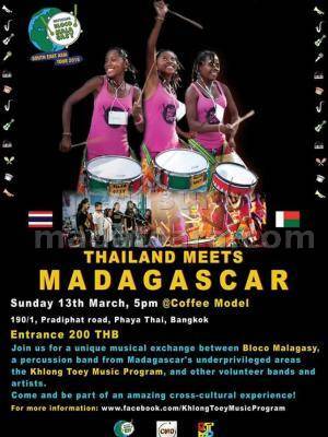 Bloco Malagasy - Thailand meets Madagascar @Coffee Model