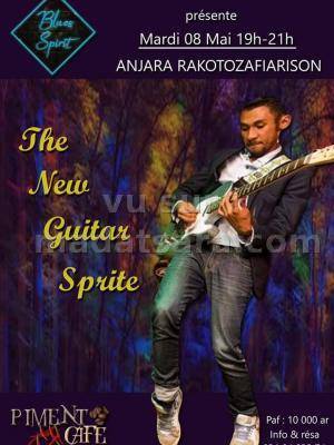 Blue spirit the new guitar sprite Anjara Rakotozafiarison Piment Café Behoririka