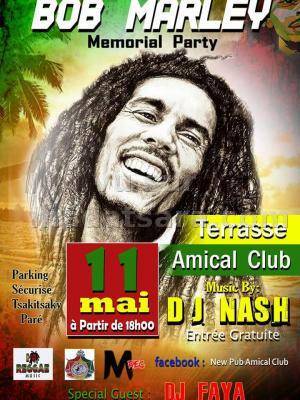 Bob Marlzy memorial party Amical Club Ambilobe