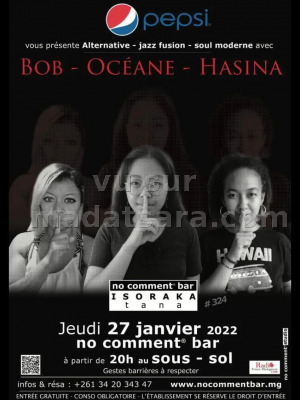 Bob, Oceane, Hasina - No Comment Bar Isoraka‍