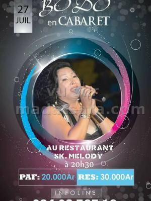 Bodo en cabaret SK Melody Mandriambero