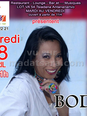 Bodo‍ en concert au TRASS Tsiadana‍