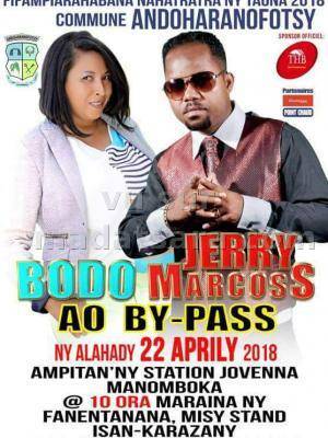 Bodo & Jerry Marcoss fifampiarahabana nahatratra ny taona 2018 commune Andoharanofotsy