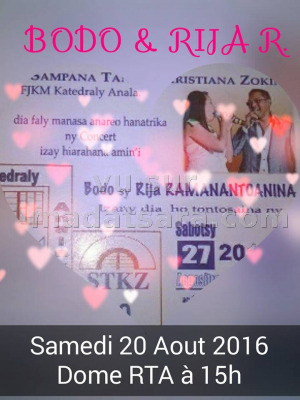 Bodo & Rija Ramanantoanina - en concert au Dome RTA