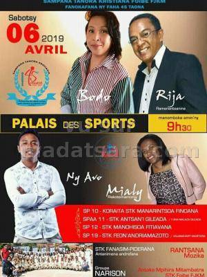 Bodo & Rija ramanantoanina Palais des Sports Mahamasina