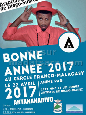 Bonne année au CFM - Cercle Franco-Malgache‍ avec Jazz Mmc‍ et les artistes de Diégo Suarez