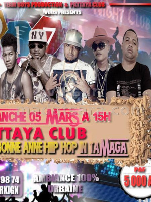 Bonne année hip hop Tamaga Night Club Pattaya Toamasina‍