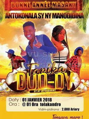 Bonne année masaky avec Duo Dy Antokonala sy ny manodidina