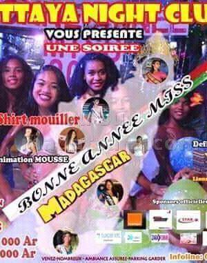Bonne année miss madagascar Night Club Pattaya Toamasina