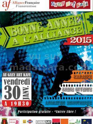 Bonne année à l'Alliance 2015 - Alliance Française de Fianarantsoa