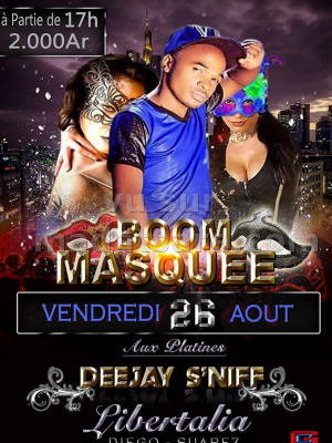 Boom masqué - Liberttalia Diégo Suarez