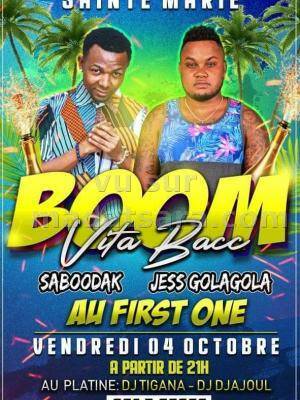 Boom Saboodak & Jess Golagola First One Discotek