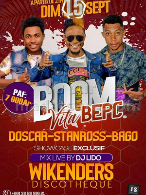 Boom vita Bepc - Wikenders Antalaha‍ - Stanros‍ - Doscar - Bago